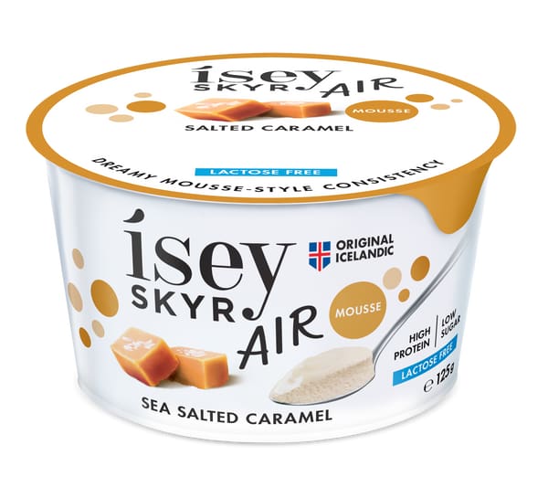 Skyr Air salted caramel s. lactose 125g