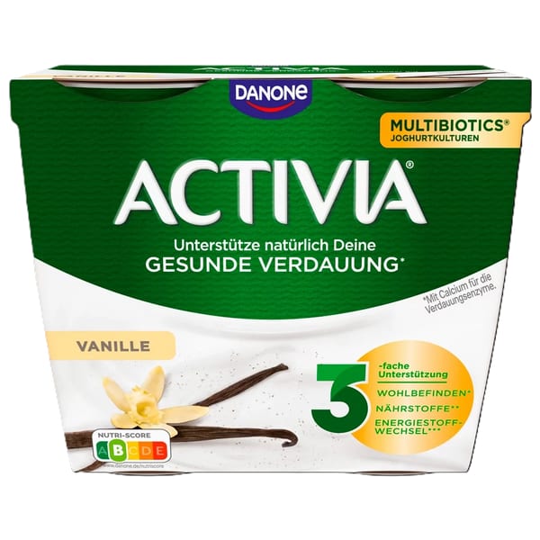 Danone Activia vanille 4x115g